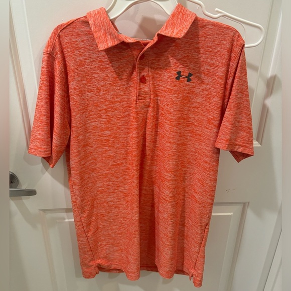 Under Armour Other - Under Armour Performance Polo Shirt Orange Heather